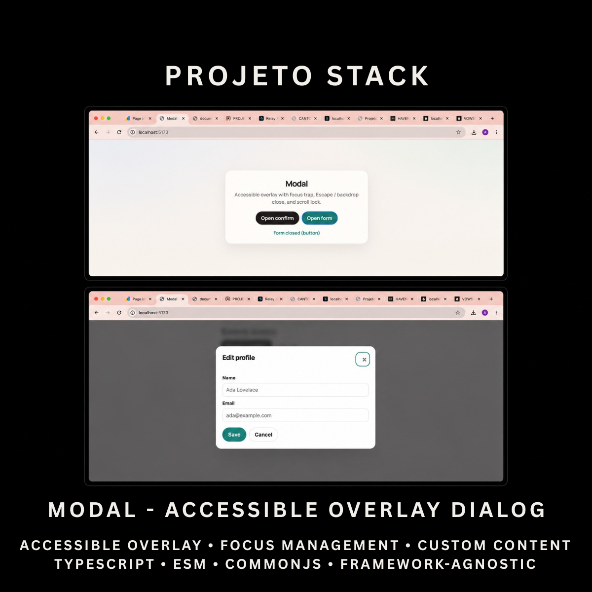 Modal - Premium JavaScript Dialog Component