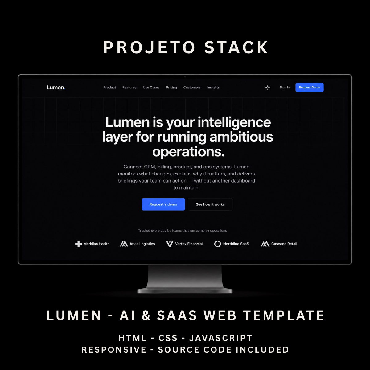 Lumen - AI SaaS HTML Website Template
