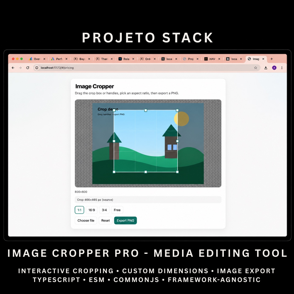 Image Cropper Pro - Premium JavaScript Image Cropping Component