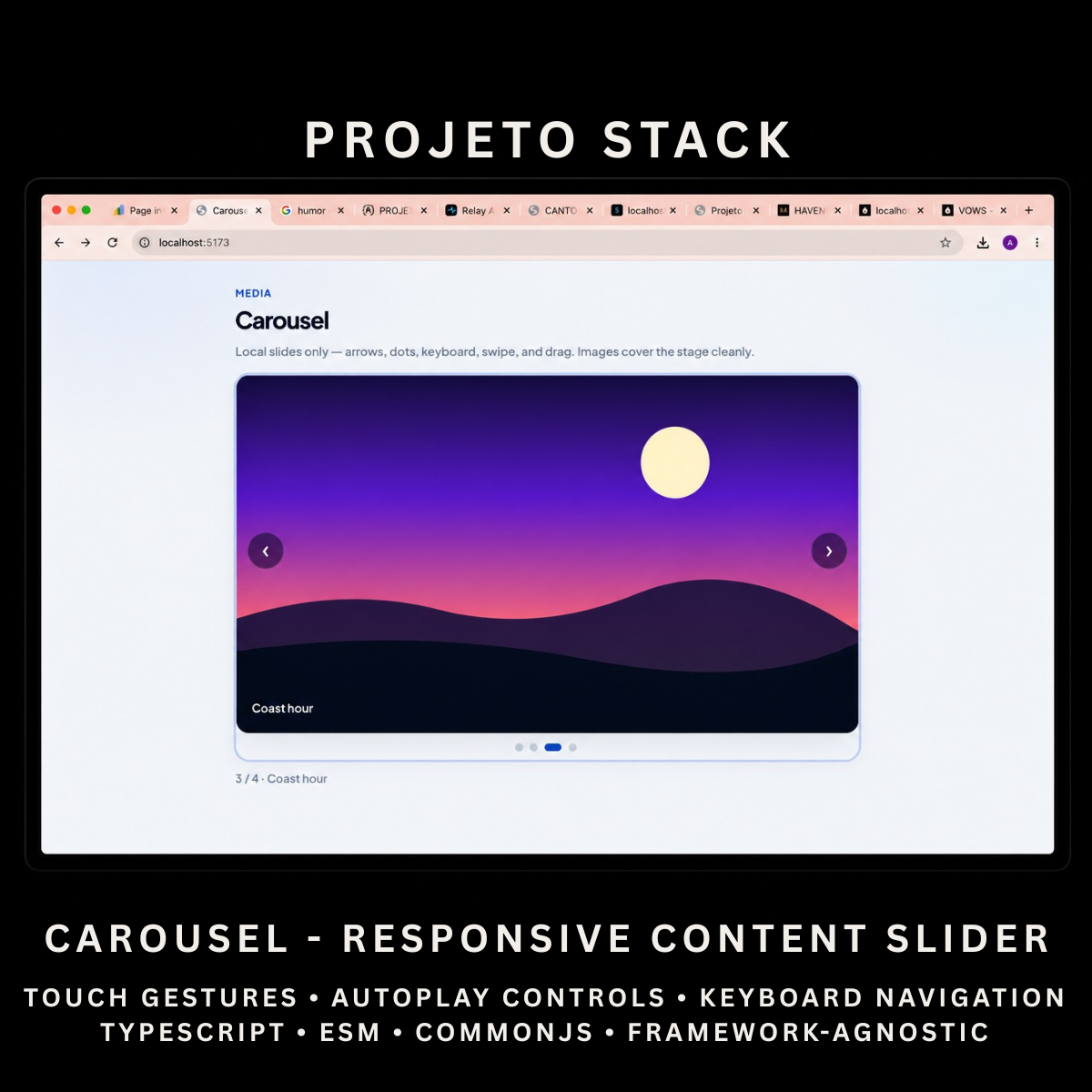 Carousel - Premium JavaScript Content Slider Component