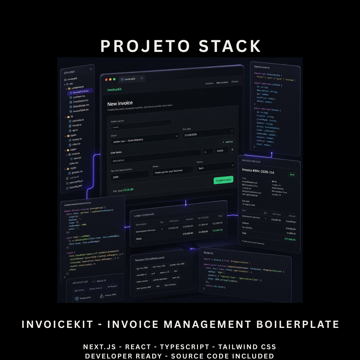 InvoiceKit - Premium Invoice Management System