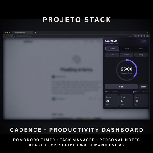 Cadence - Productivity Dashboard