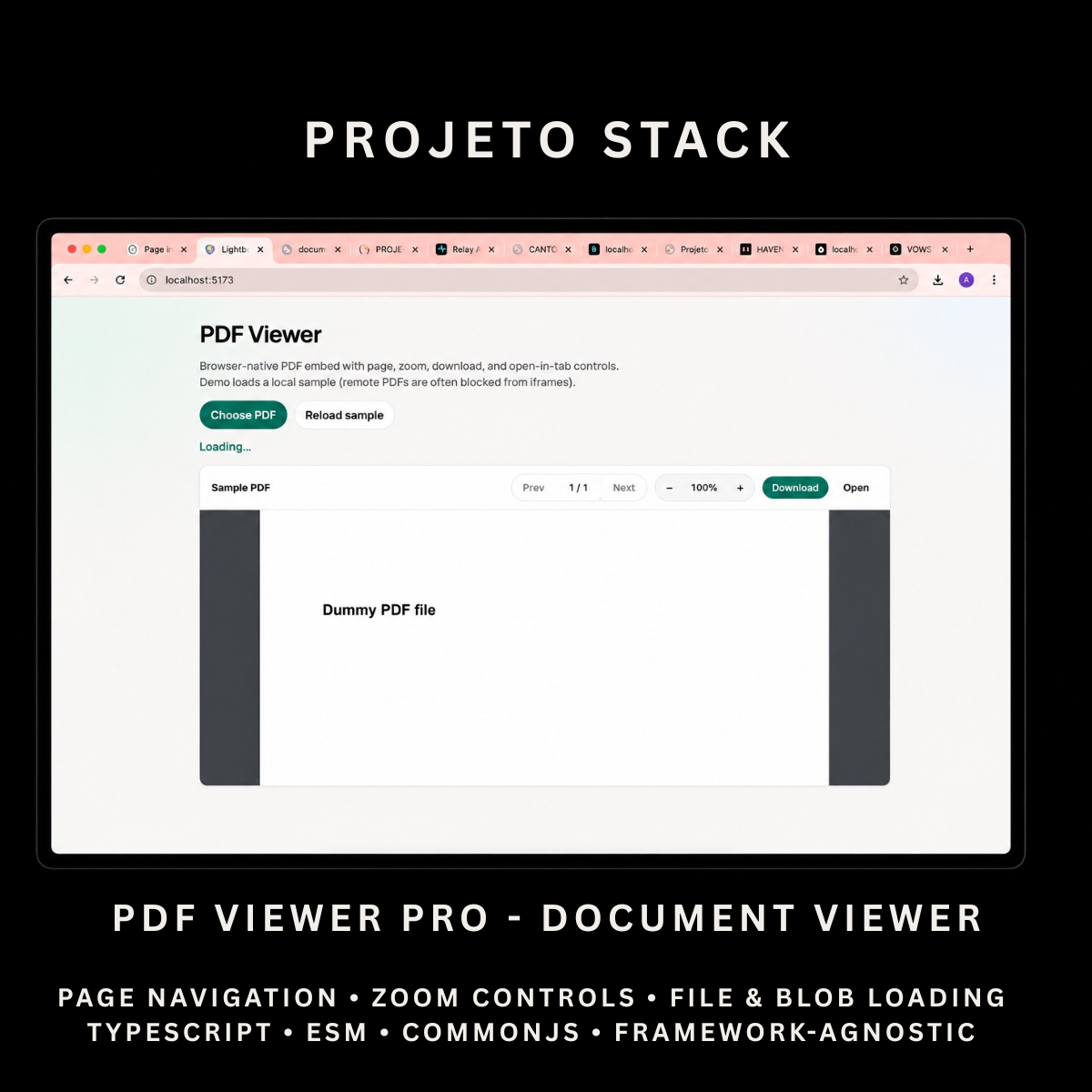 PDF Viewer - Premium JavaScript PDF Viewer Component