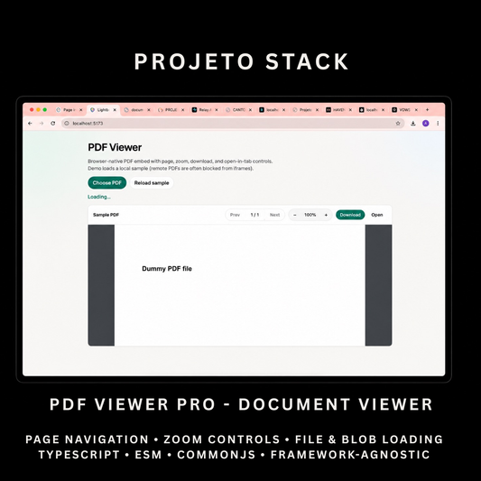 PDF Viewer - Premium JavaScript PDF Viewer Component