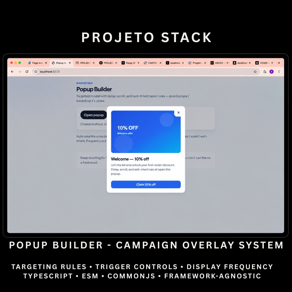 Popup Builder - Premium JavaScript Popup Builder Component