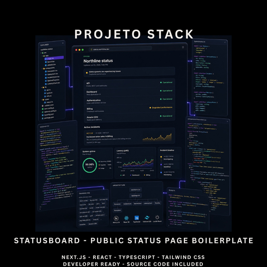 StatusBoard - Premium Status Page Boilerplate