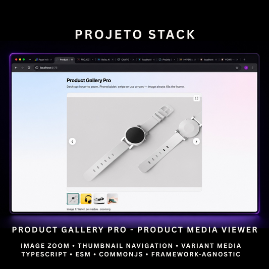 Product Gallery Pro - Premium JavaScript Product Image Gallery