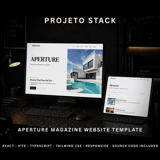 APERTURE - Premium Magazine Website Template