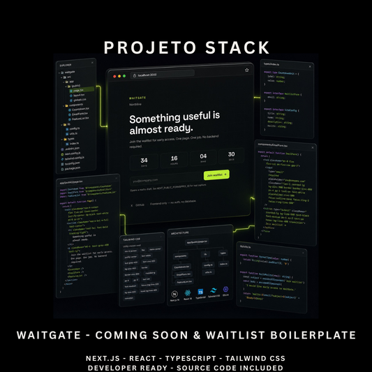 WaitGate - Premium Coming Soon & Waitlist Boilerplate
