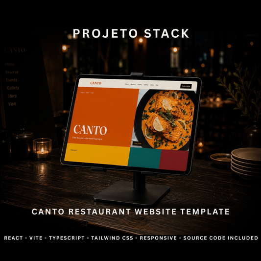 CANTO - Premium Restaurant Website Template