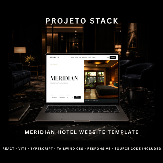 MERIDIAN - Premium Hotel Website Template